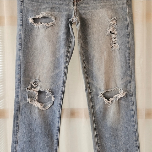 📌102 AMERICAN EAGLE OUTFITTERS STRAIGHT JEANS WOMEN'S SIZE 8 - Picture 4 of 6